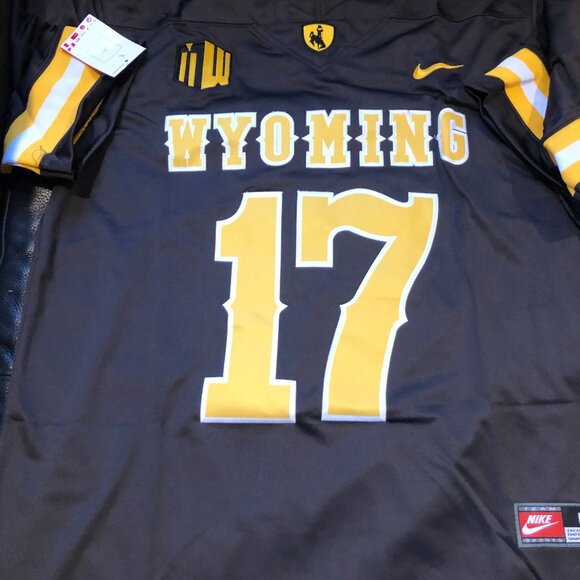 Nike WYOMING COWBOYS JOSH ALLEN Men's JERSEY Sz S,M,L,XL,2X,3X New w tags  BILLS - Picture 6 of 6
